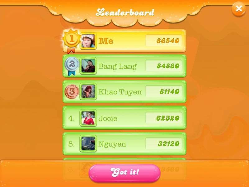Leaderboard Candy Crush Jelly Wiki Fandom