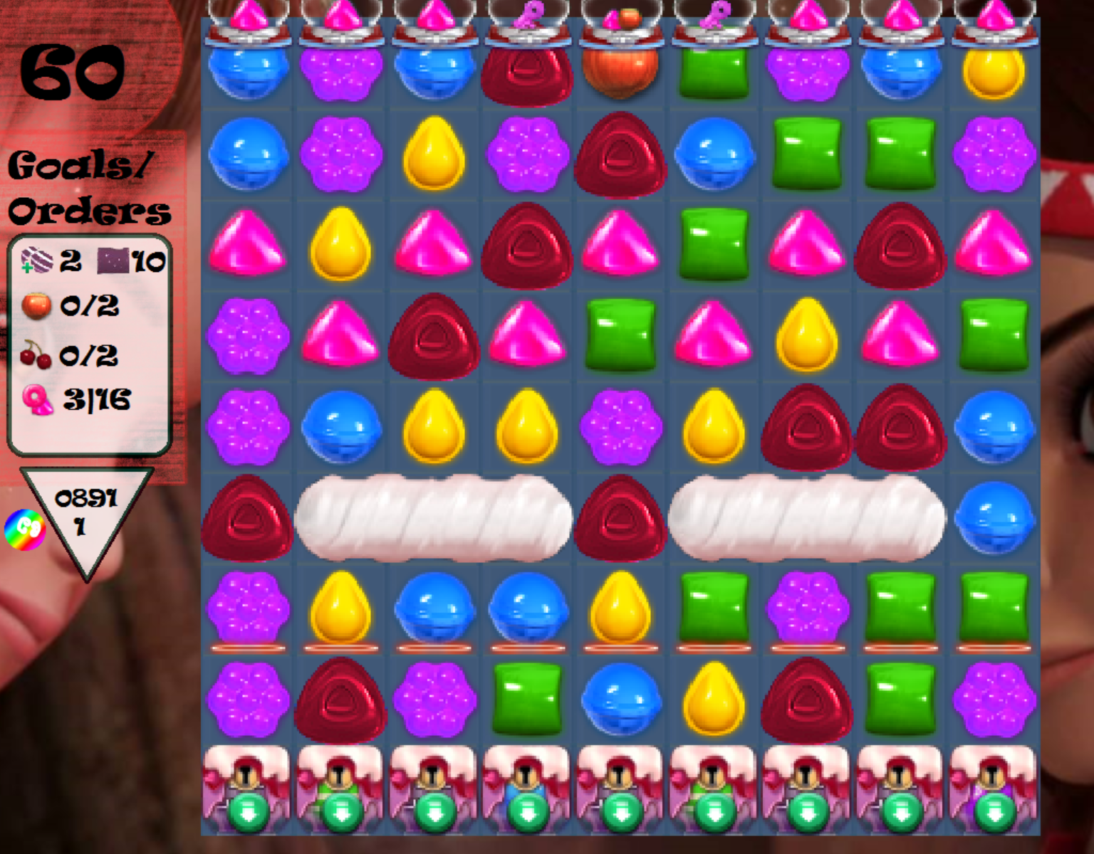 how to beat candy crush soda saga level 891 24 moves