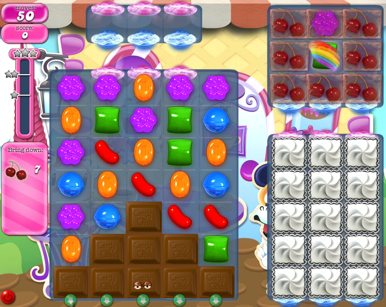 why is the lollipop hammer not working on candy crush soda saga on level 1259