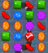 Lucky candy opens popcorn