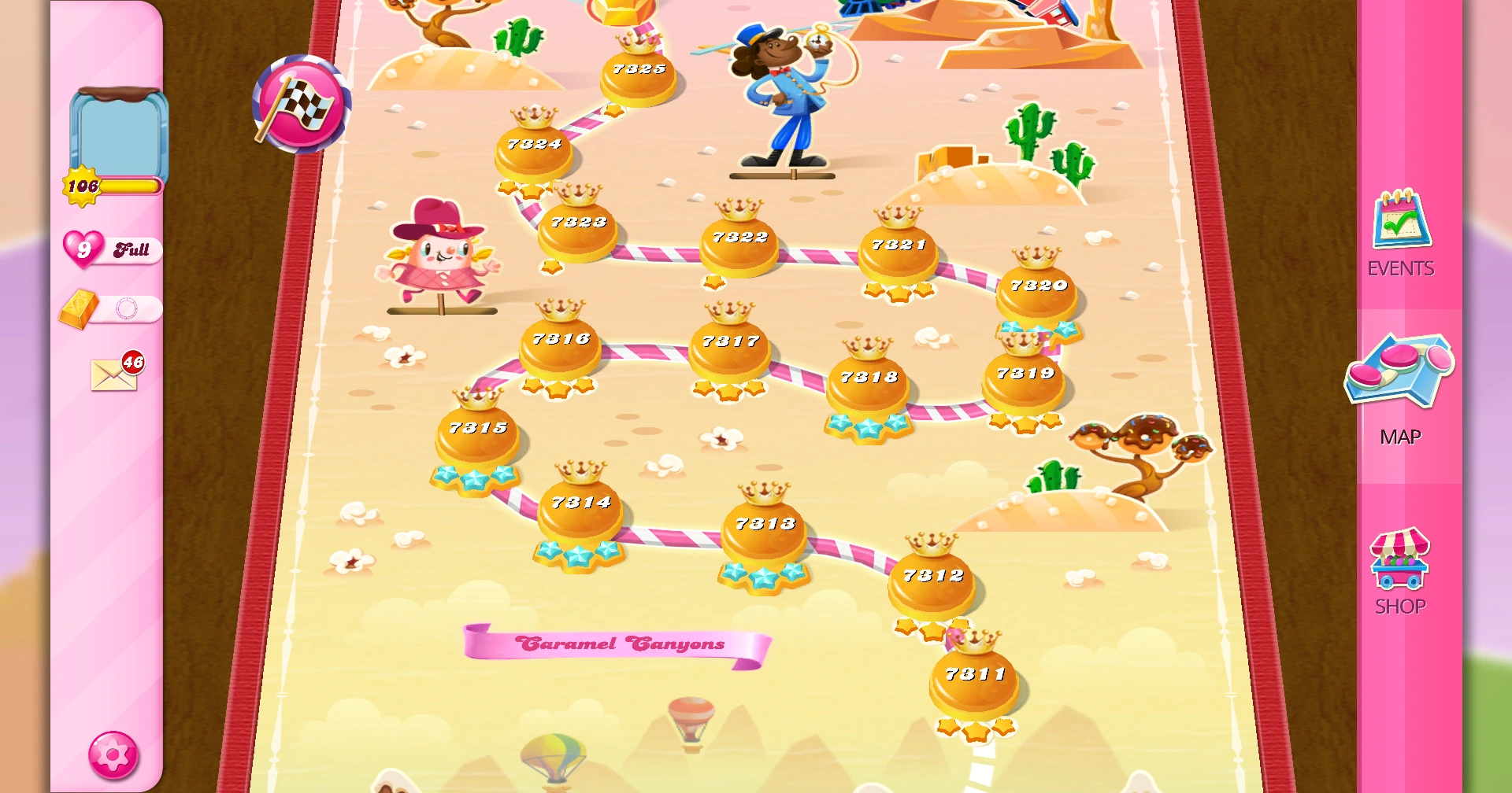 Caramel Canyons (Episode 489) Candy Crush Saga Wiki Fandom