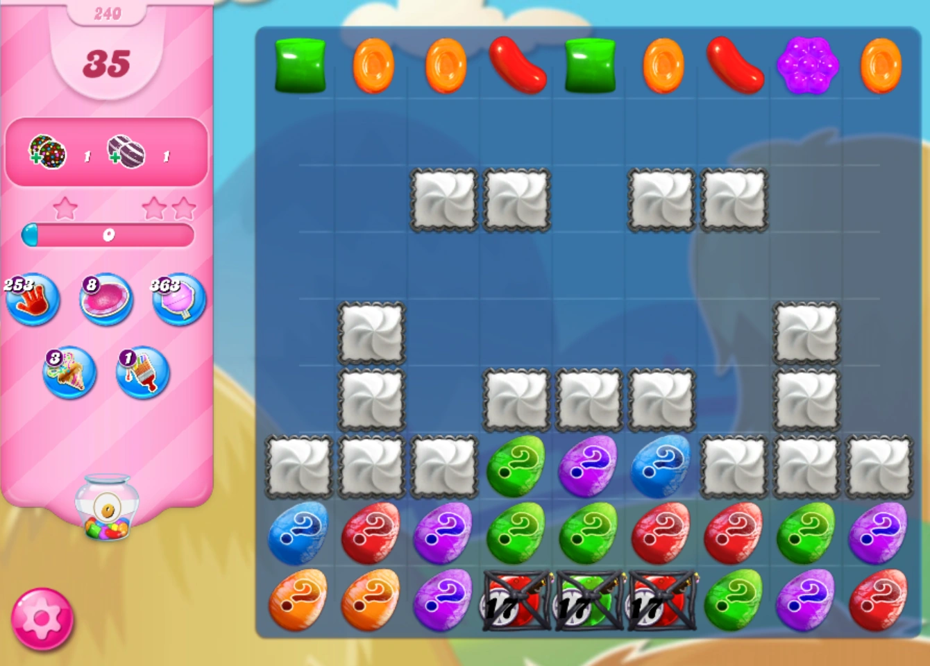 Level 240 Candy Crush Saga Wiki FANDOM powered by Wikia