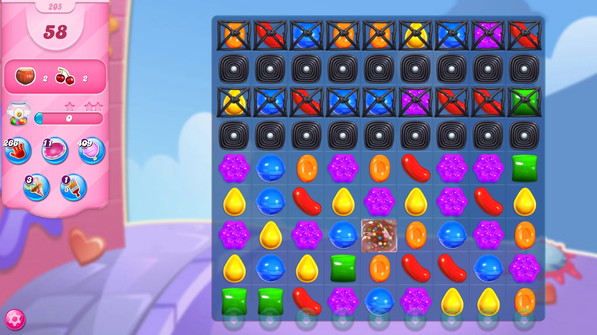 Level 205 Candy Crush Saga Wiki FANDOM powered by Wikia