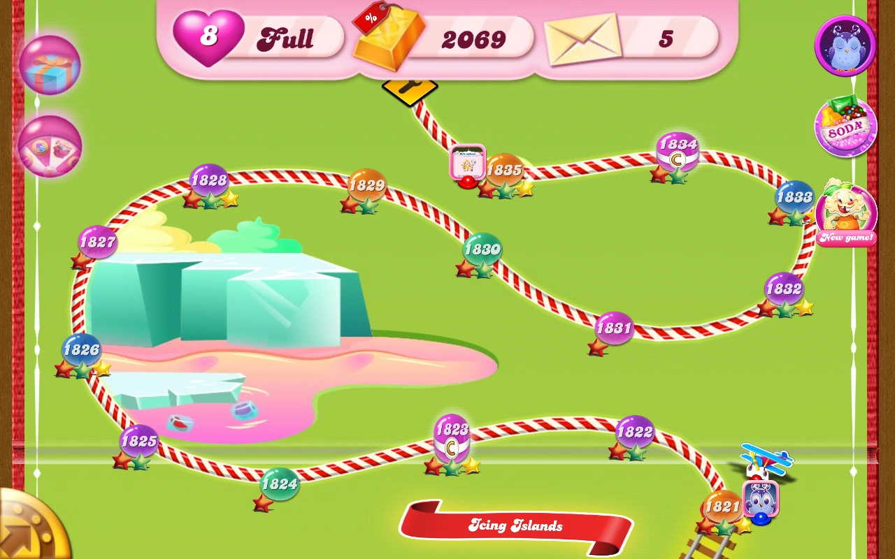 Image Icing Islands Map Mobile.png Candy Crush Saga Wiki FANDOM