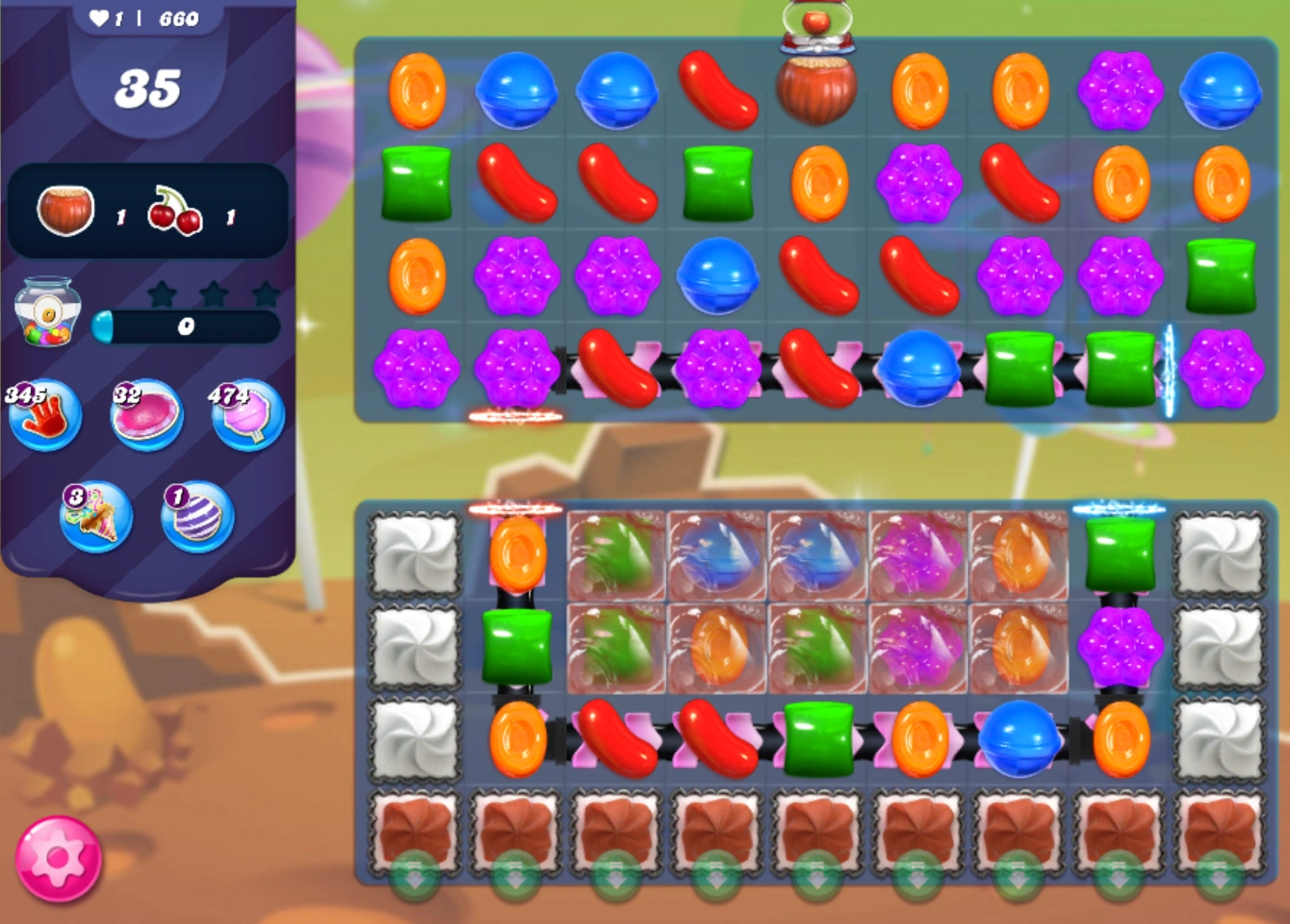 Level 660 Candy Crush Saga Wiki FANDOM powered by Wikia