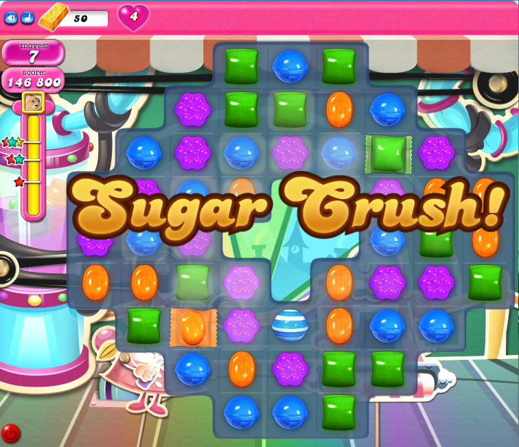 Sugar crush фон