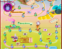 Candy Factory Map