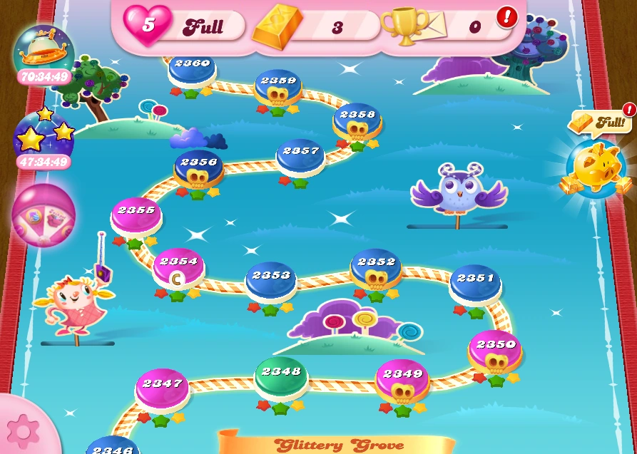 Image Glittery Grove HTML5 Map.png Candy Crush Saga Wiki FANDOM