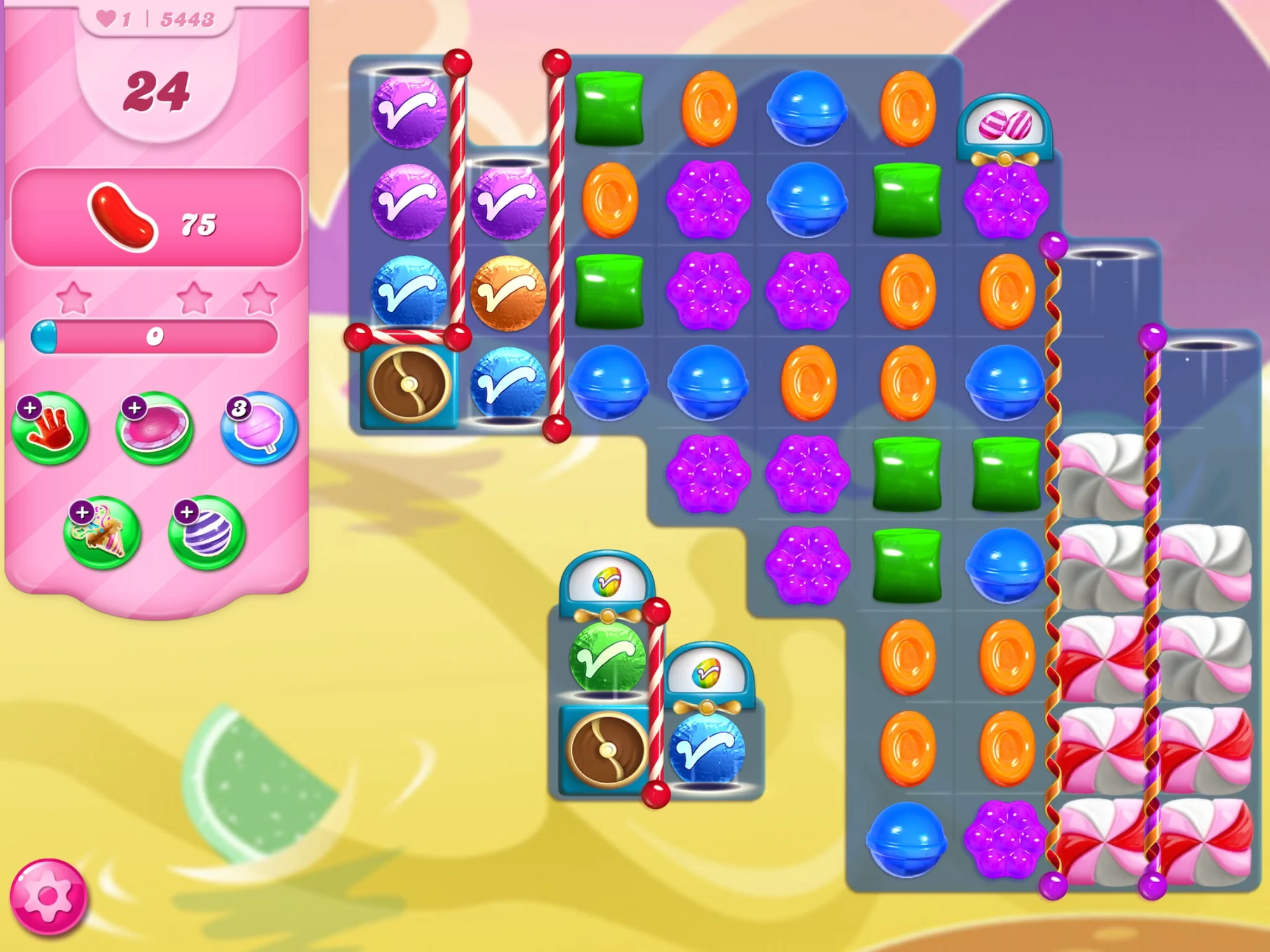 Level 5443 Candy Crush Saga Wiki Fandom