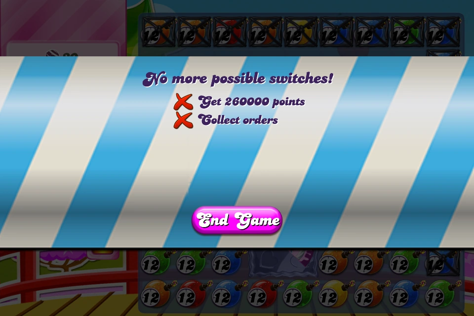 Image Oh No Possible Switches.PNG Candy Crush Saga Wiki FANDOM