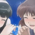 Get Wallpaper Blue Drop Tenshitachi No Gikyoku Canon Pairings From Anime Wiki Desktop Wallpaper