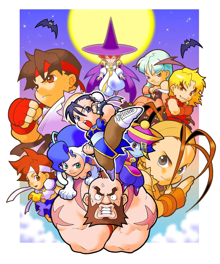 Image Pocket Fighter SAT Art.png Database FANDOM powered