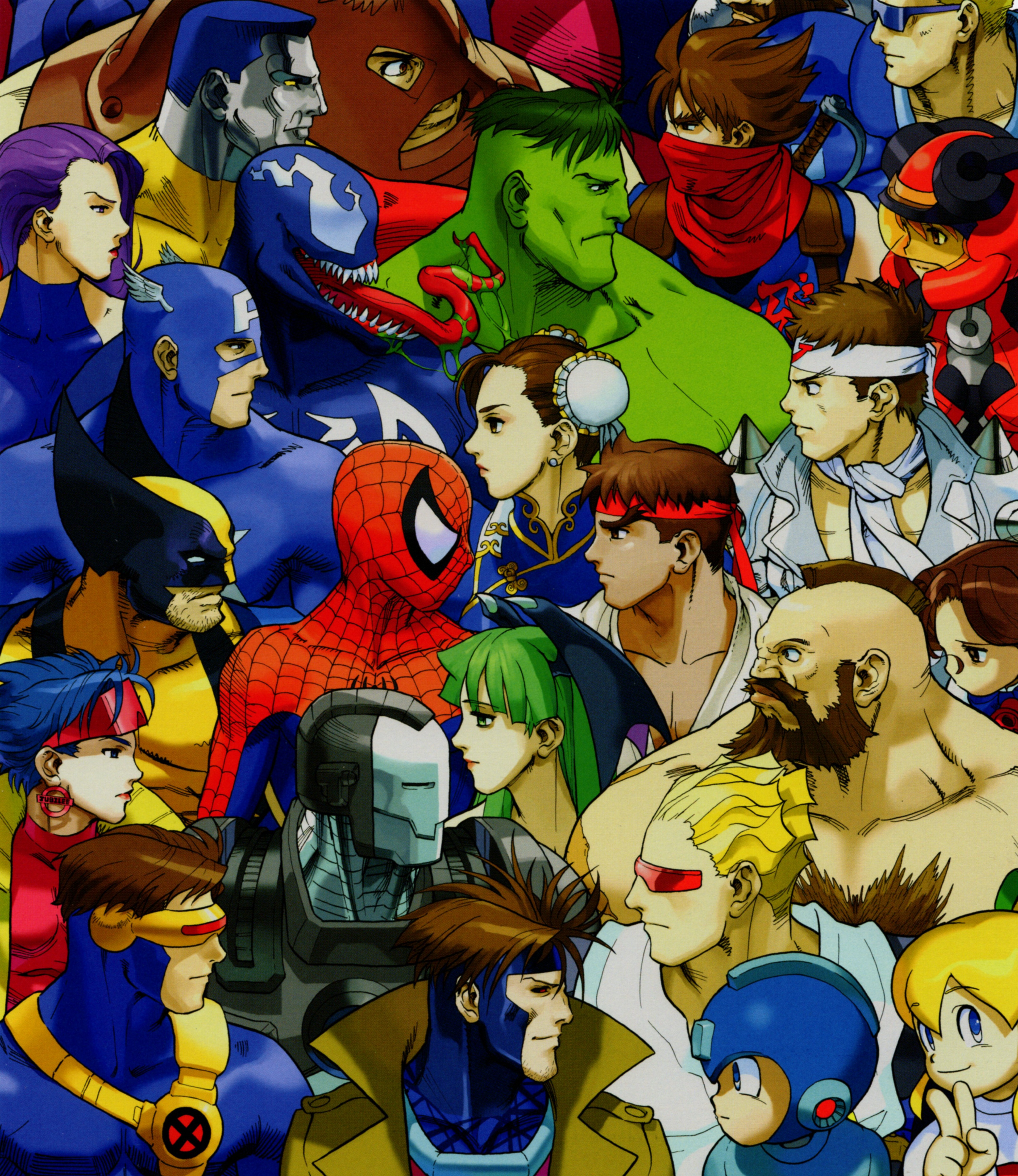 Marvel Vs Capcom Clash Of Super Heroes Wallpaper 24846 Infovisual