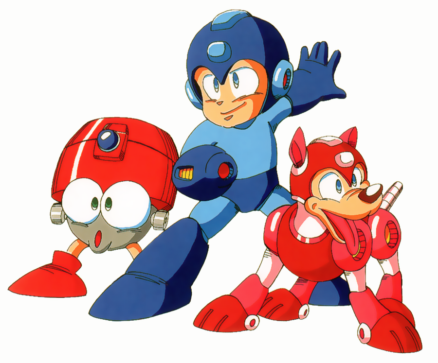 Image Eddie Mega Man and Rush.png Database FANDOM powered