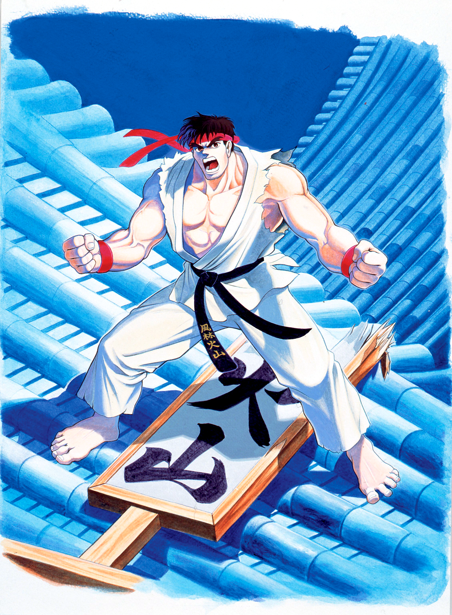 Ryu Street Fighter II Sprite HD by tyller16 on DeviantArt