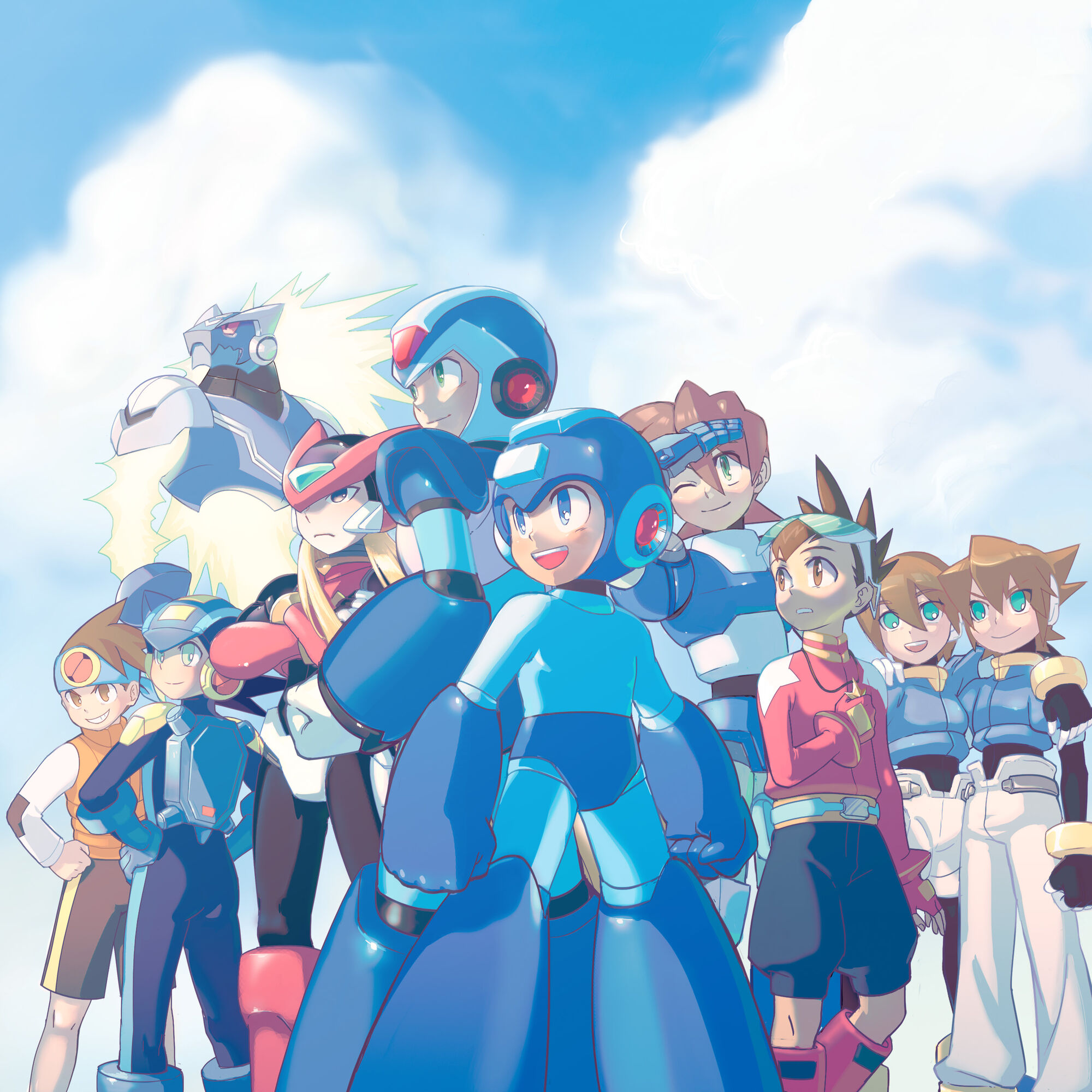 Mega Man Series Capcom Database Fandom Powered By Wikia 8388