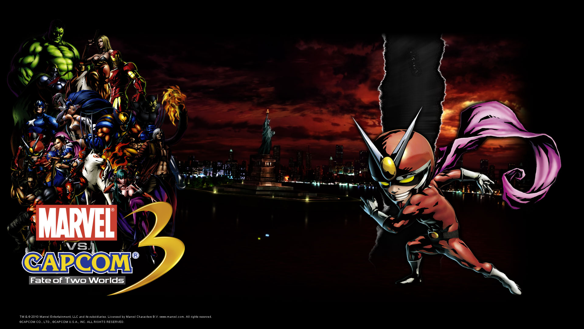 Image - Marvel Vs Capcom 3 wallpaper - Viewtiful Joe.jpg | Capcom ...