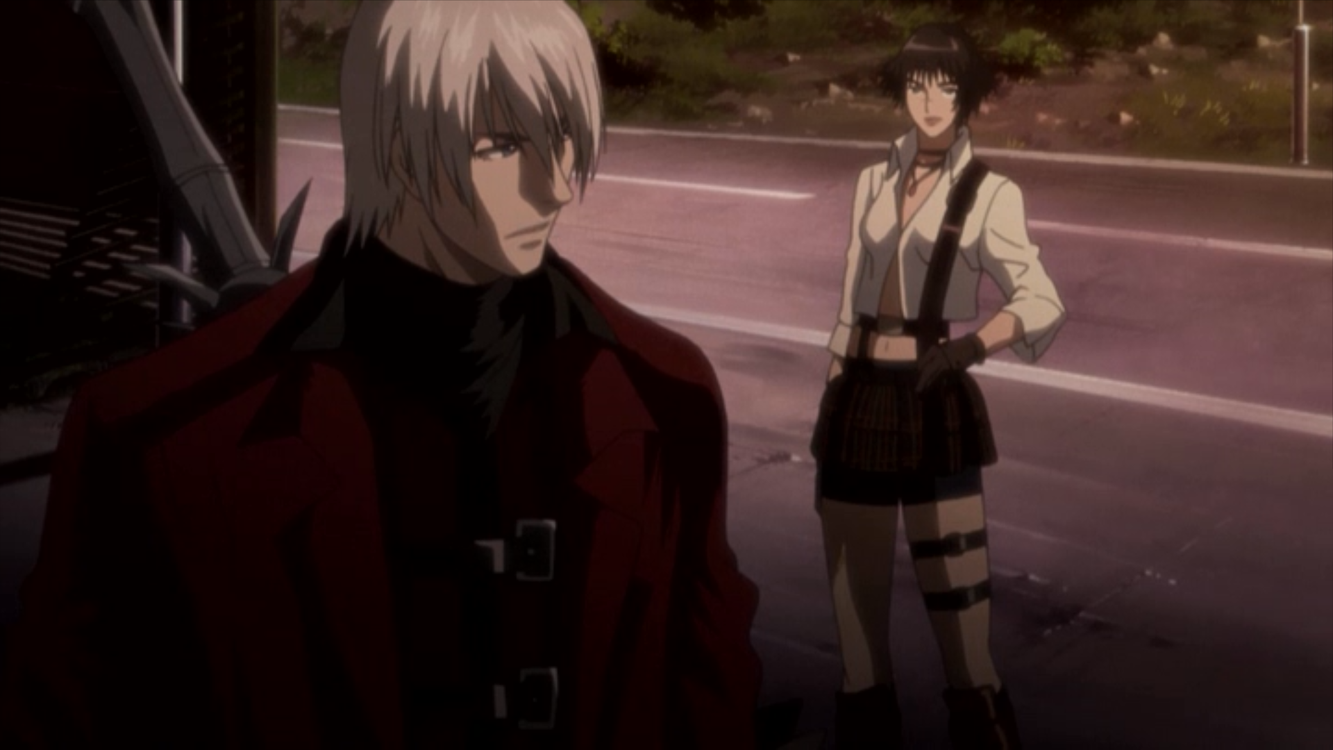 Image Dante Lady Devil May Cry Anime Episode 2 Png