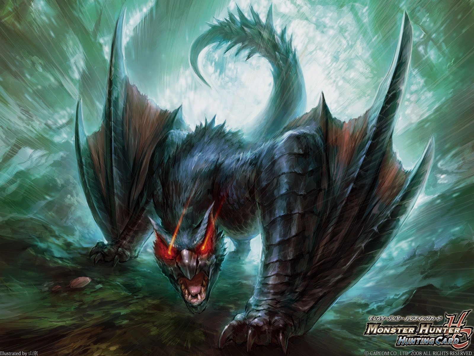 Image - MH Nargacuga Wallpaper.png | Capcom Database | FANDOM powered