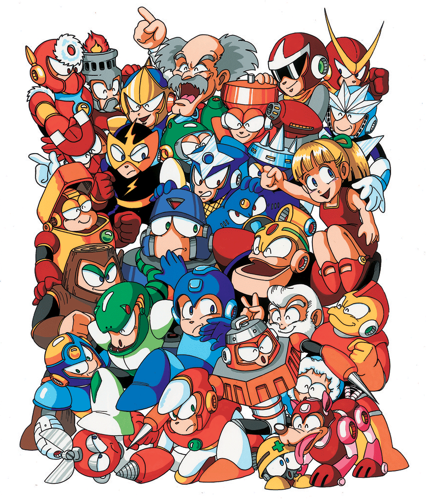 Mega Man Classic Series Capcom Database Fandom Powered By Wikia 6590
