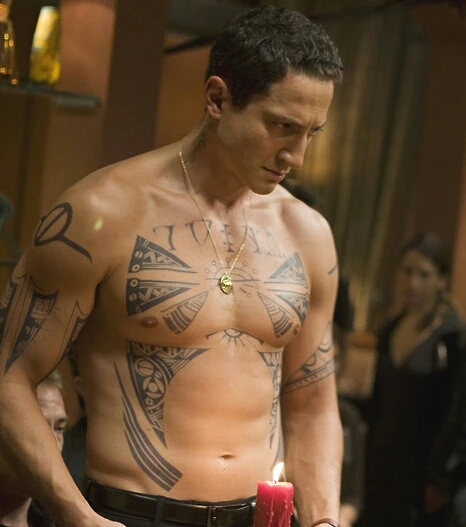 Image 105 Sasha Roiz Tattoos jpg Wiki Caprica FANDOM Powered By Wikia