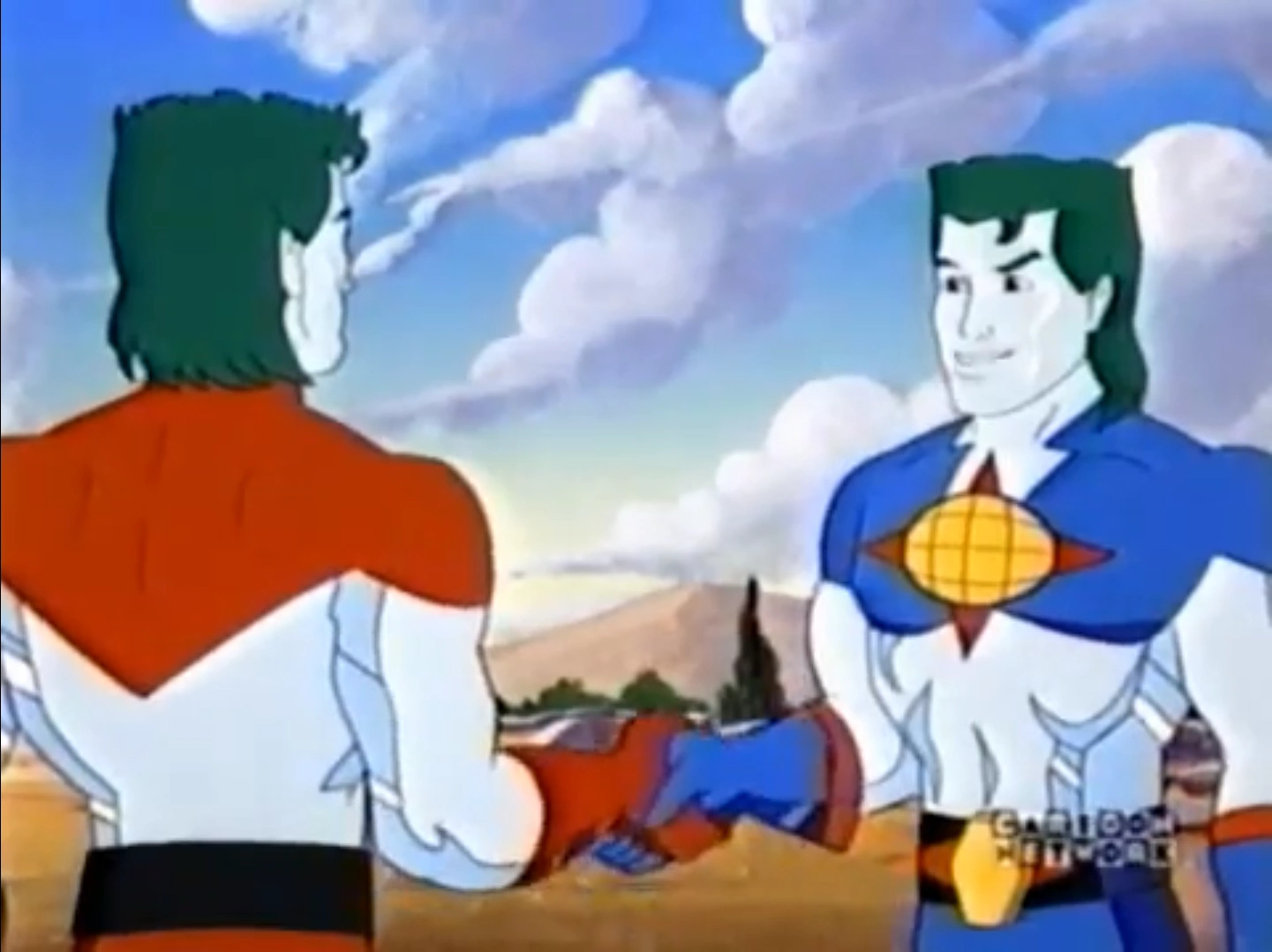 Image Captain meets his future counterpart.png Captain