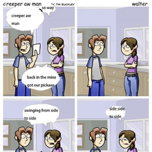 Creeper Aw Man Captainsparklez Wiki Fandom