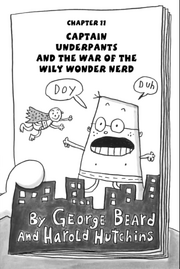 Captain Underpants and the War of the Wily Wonder Nerd