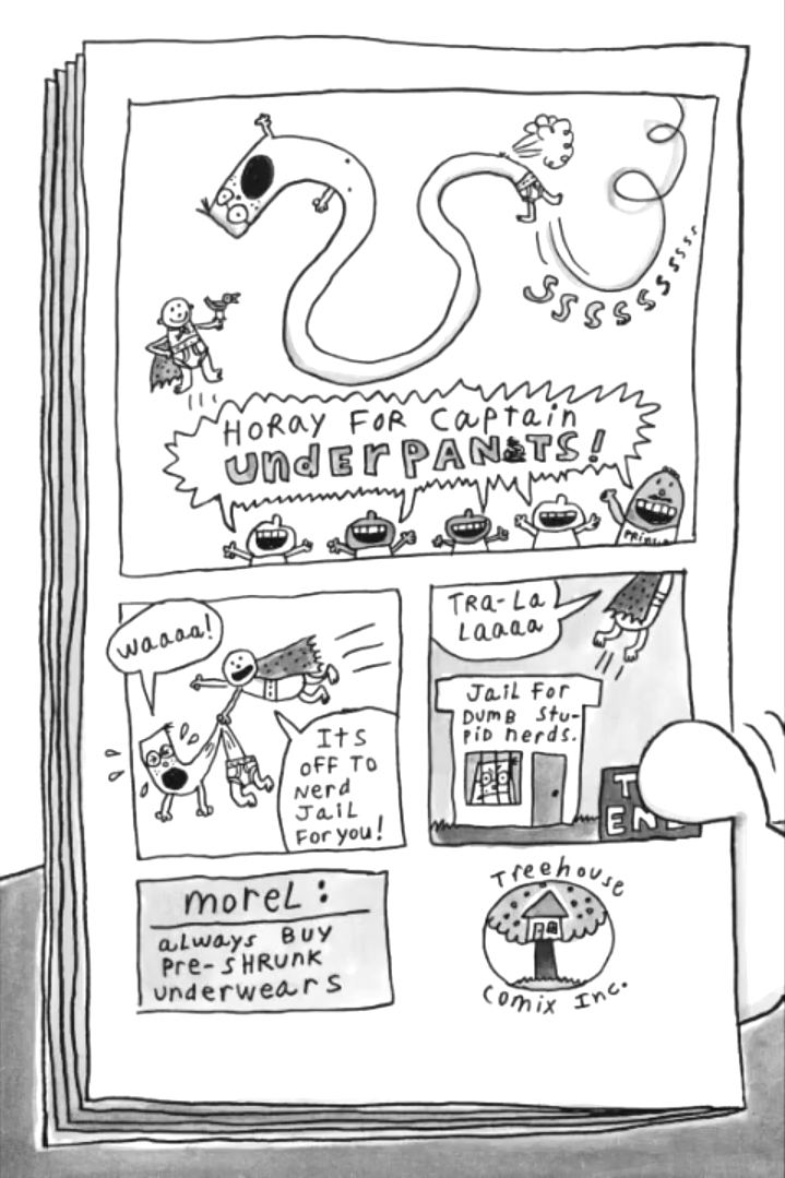 Captain Underpants And The War Of The Wily Wonder Nerd Captain
