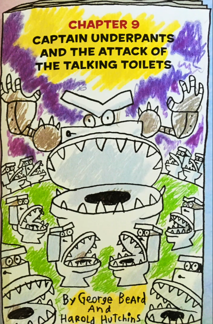 Captain Underpants and the Attack of the Talking Toilets (comic
