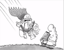Old Captain Underpants saves Mr Krupp