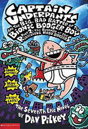 Image result for captain underpants and the big bad battle of the bionic booger boy part 2
