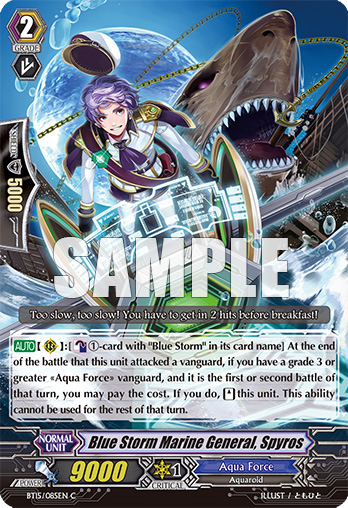 Blue Storm Marine General, Spyros