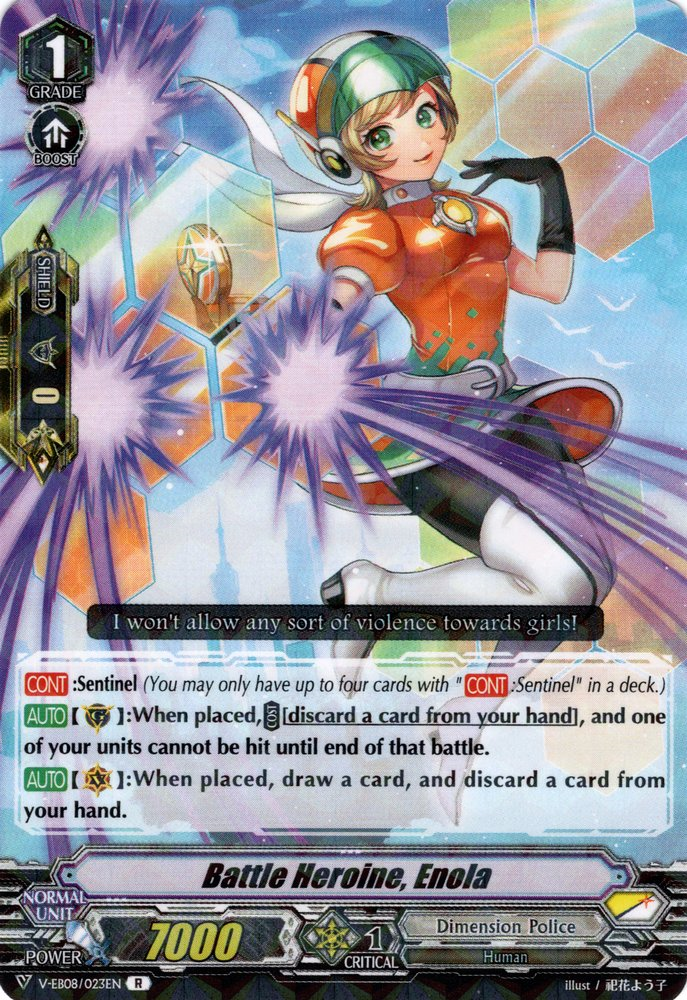 Collectible Card Games Cardfight Vanguard Dimension Police V Standard Deck 2 W Battle Heroine Enola Cerdasautoservice Com