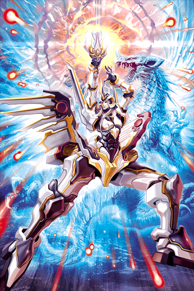 White Dragon Duke: Pendragon 76 Image - White Dragon Knight, Pendragon (Full Art).PNG | Cardfight