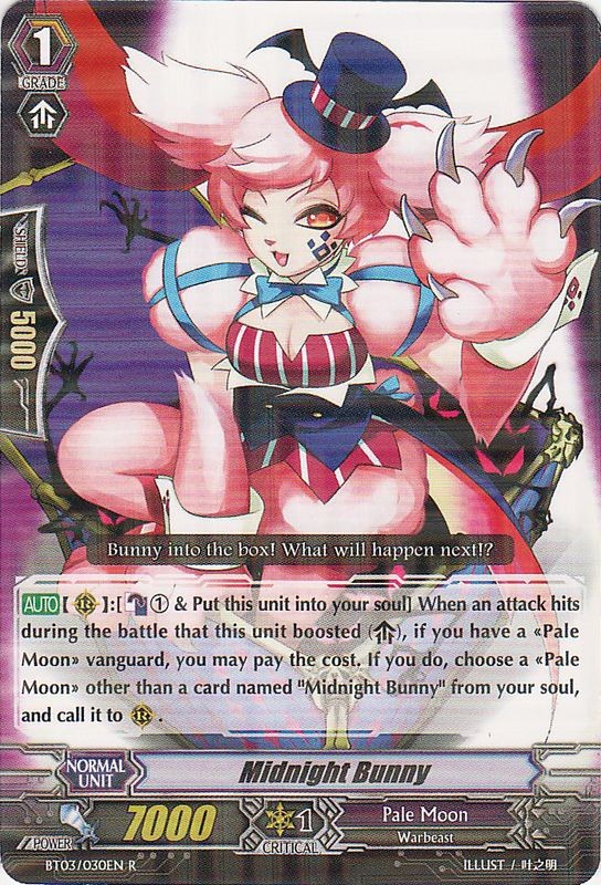 cardfight vanguard pale moon trial deck in english
