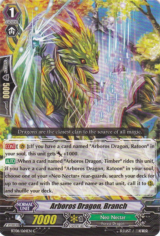 Arboros Dragon, Branch