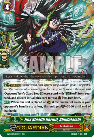 Jinx Stealth Hermit, Abudataishi