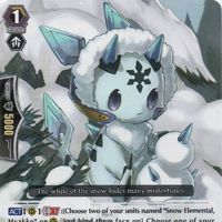 Wallpaper Snow Elemental Hyakko Cardfight Vanguard Wiki Fandom HD