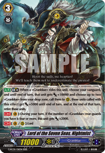 Lord of the Seven Seas, Nightmist
