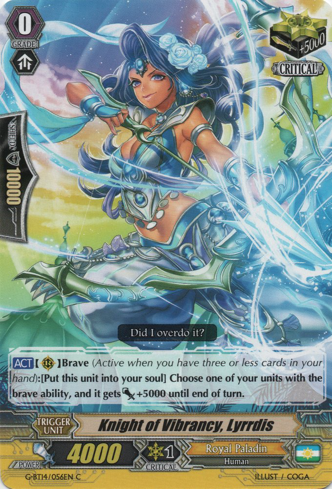 Knight of Vibrancy, Lyrrdis