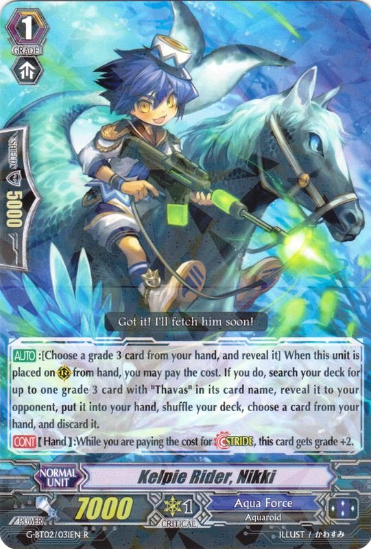 Kelpie Rider, Nikki