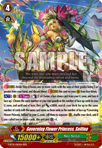 Governing Flower Princess, Selfina