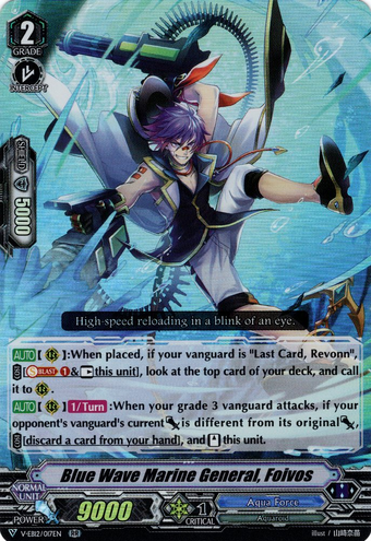 Budgetfight Vanguard Budget Analysis Budget Deck Aqua Force Blue Wave