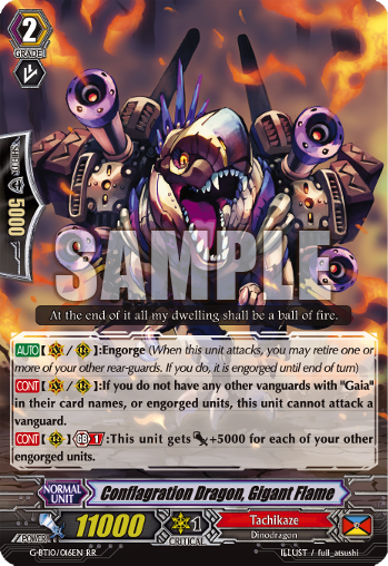 Conflagration Dragon, Gigant Flame
