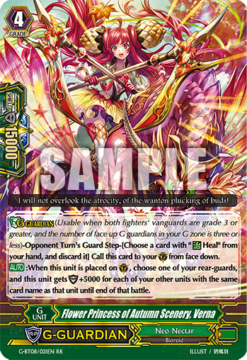 Flower Princess of Autumn Scenery, Verna