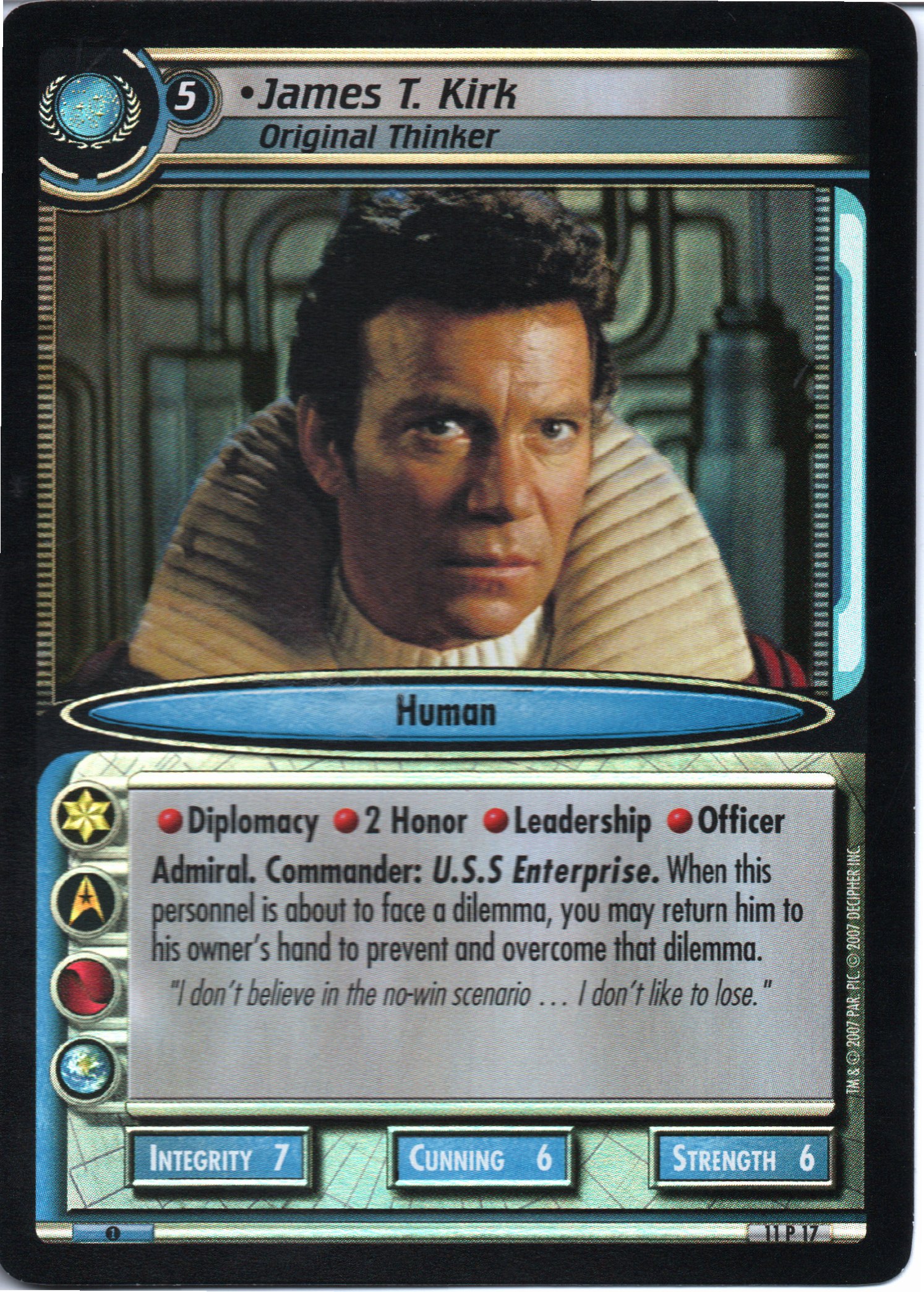 star trek ccg promo