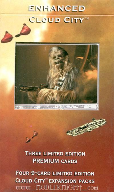 Star Wars CCG Enhanced Cloud City Lando with Blaster Pistol
