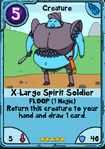 X-Large Spirit Soldier