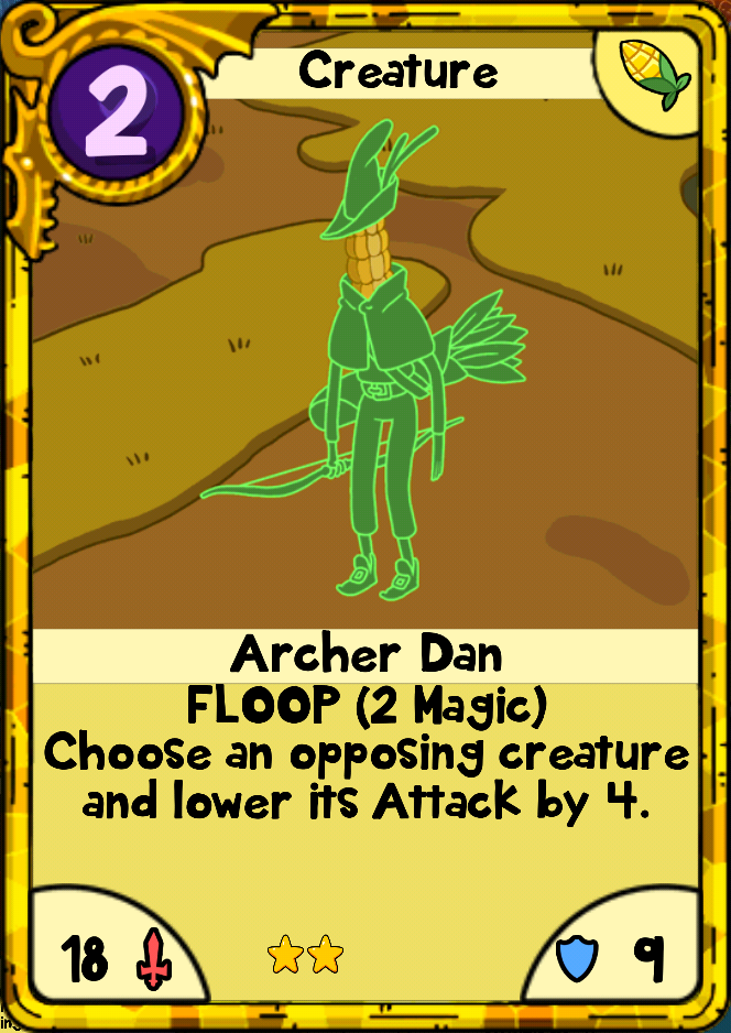 Archer Dan Card Wars Wiki FANDOM powered by Wikia